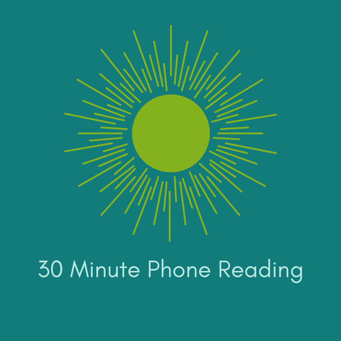 30 Minute Phone Reading